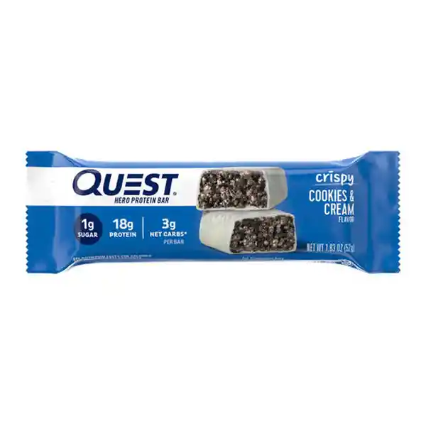 Quest Barra Proteica Hero Cookies & Cream