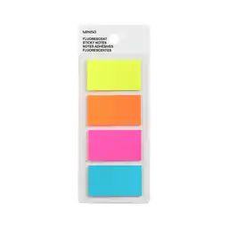Miniso Nota Adhesiva Pet 4 Colores
