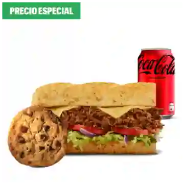 Combo carne mechada 15cm