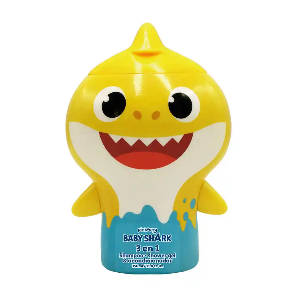 Gelatti Shampoo 3 en 1 Figura Tiburon Baby Shark 350 mL