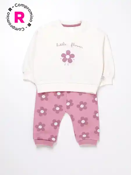 Baby Harvest Conjunto Patch G Bhvt Cr V26 Crudo 0/3