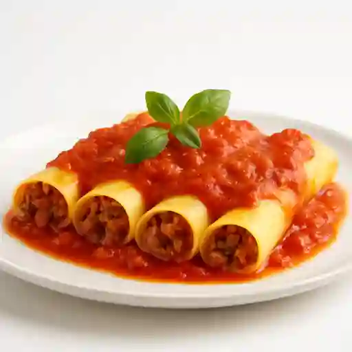 Canelones a la Bolognesa