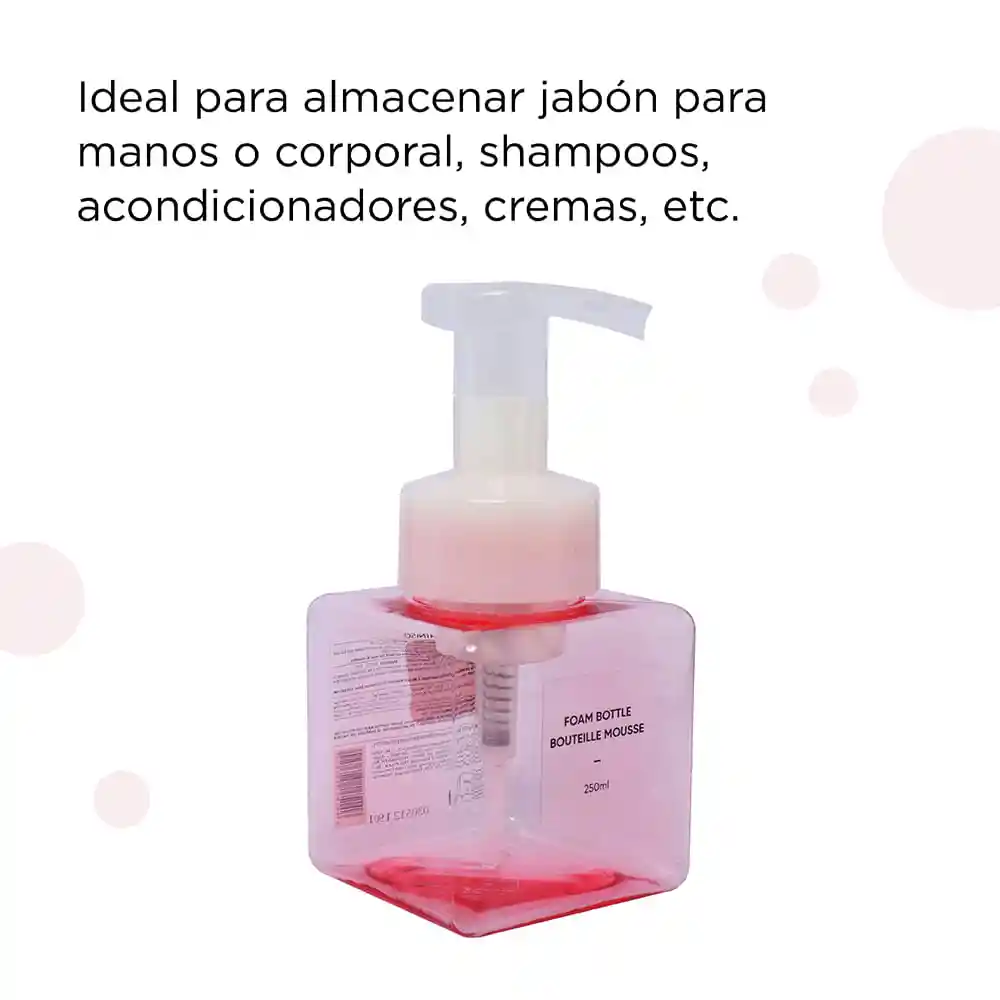 Miniso Botella De Viaje Refill Rosa