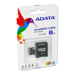 Adata Memoria Micro Sd 8Gb Clase 4