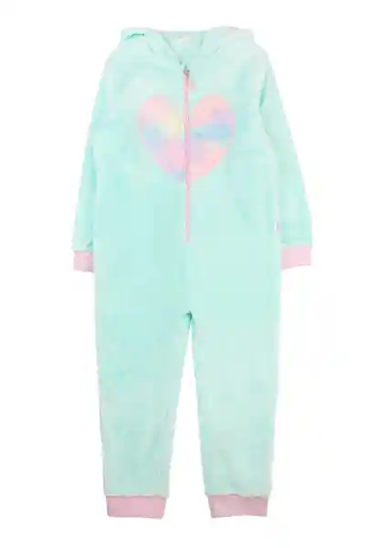 Pijama Kids Enterito 322 Niña Menta Talla 4 Años Ficcus