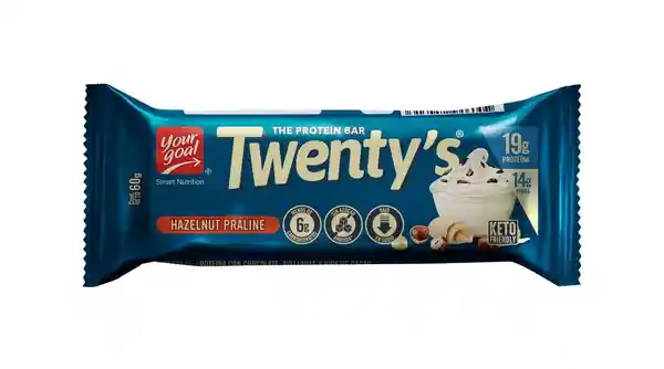 Your Goal Barra de Proteína Twenty's Hazelnut Praline