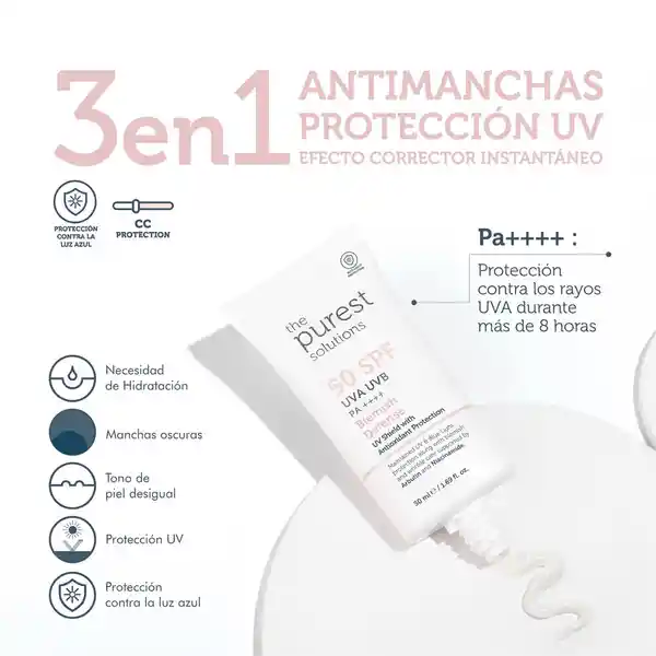The Purest Solutions Antioxidante Uva Blemish Defense Protección