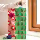 Set Bolsa de Regalo Para Botella Navidad 40 x 14 cm Casaideas