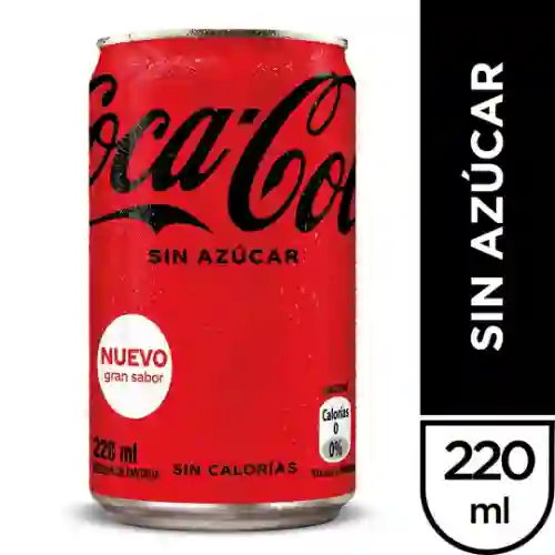 Cocacola Sin Azucar 220 ml