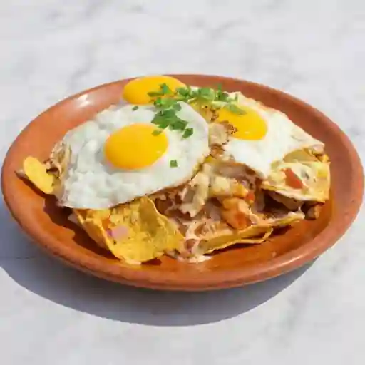 Chilaquiles estrellados
