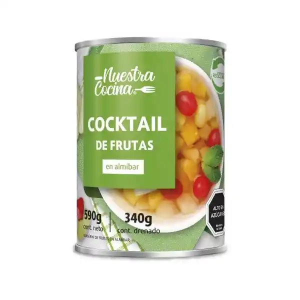 Nuestra Cocina Cocktail de Frutas en Almíbar