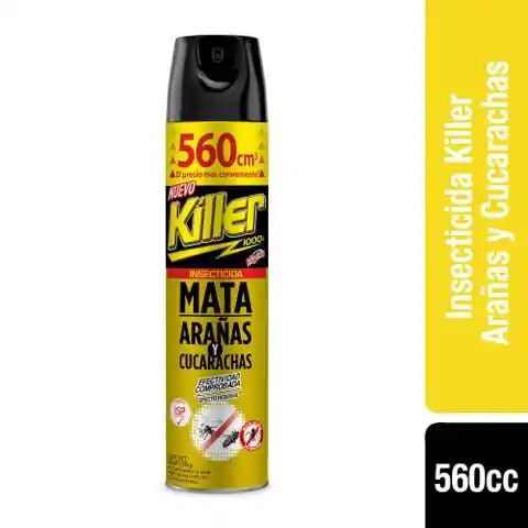 Killer Insecticida Arana Y Cucarachas