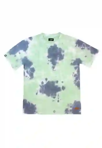 Polera Teens Tie Dye Spirit Niño Verde Talla 16/L - 505