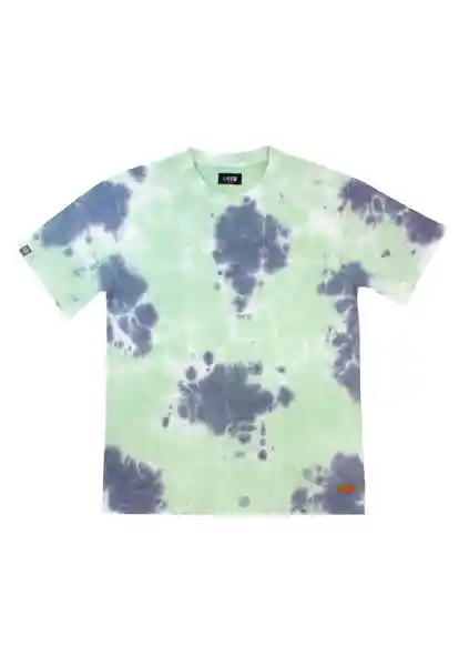 Polera Teens Tie Dye Spirit Niño Verde Talla 16/L - 505