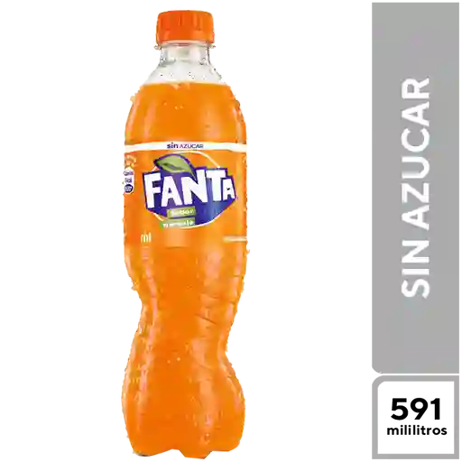 Fanta Sin Azúcar 591 ml
