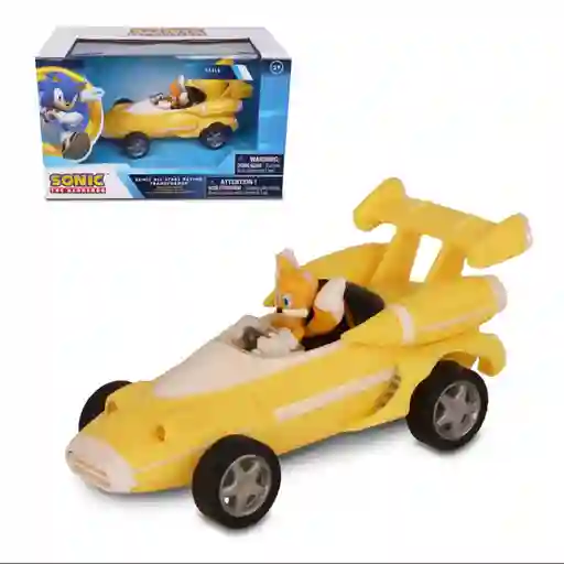 Sonic Auto Pull Back Tails 10 cm