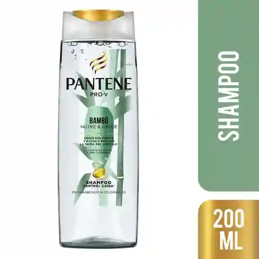 Pantene Shampoo Bambú Nutre y Crece
