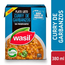 Wasil Curry de Garbanzos