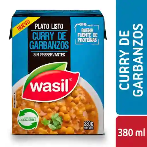 Wasil Curry de Garbanzos