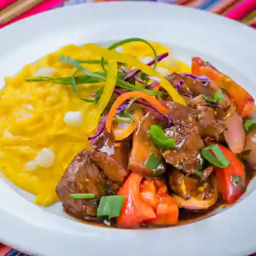Fetuccini lomo saltado