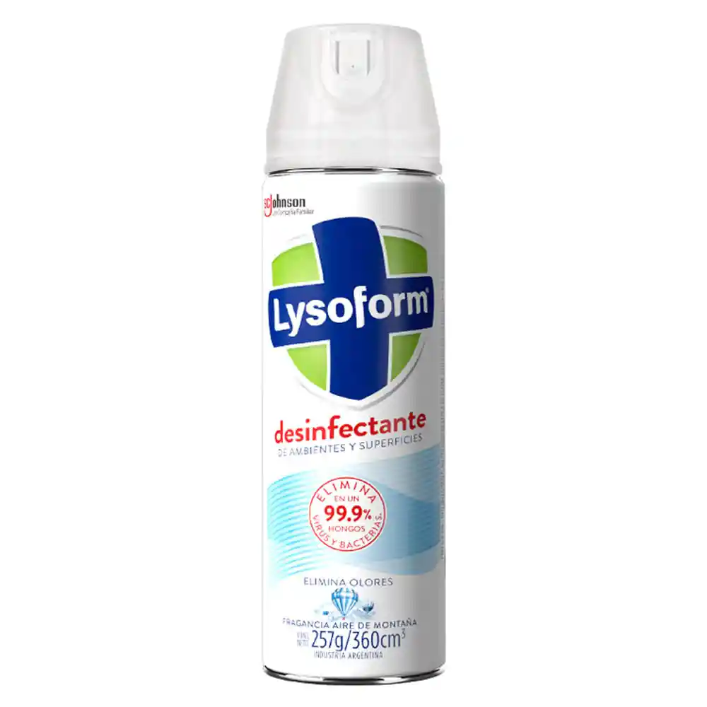 Lysoform Desinfectante Aerosol Lavanda