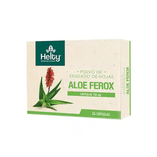 Aloe Helty Ferox Polvo De Exudado De Hojas