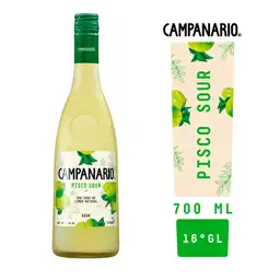 Campanario Sour Pisco Sour Sabor a Limón 700 cc