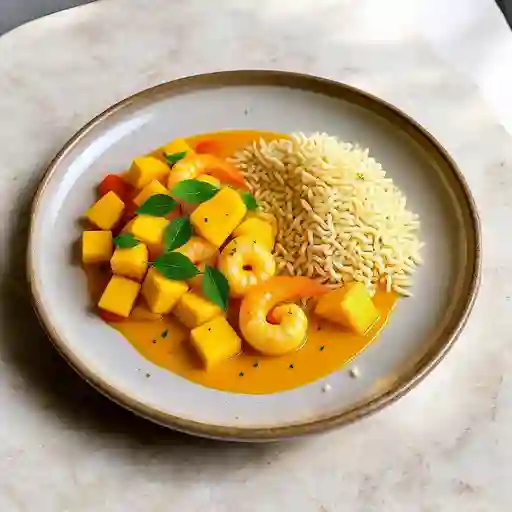 Curry Amarillo De Camaron
