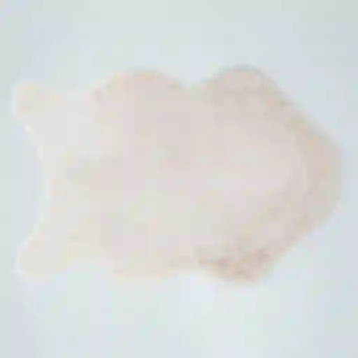 Ripley Home Bajada de Cama Peluda Ivory