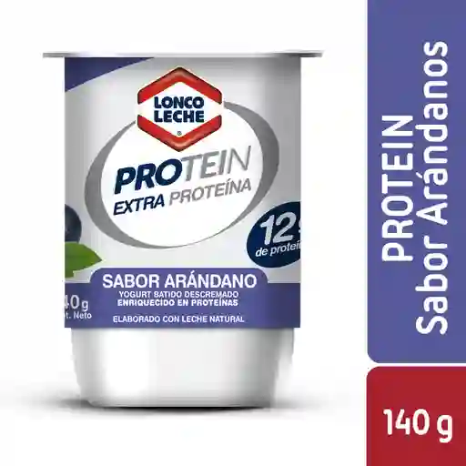 Loncoleche Yogurt Protein Extra Proteína Sabor Arándano