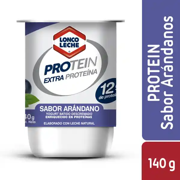 Loncoleche Yogurt Protein Extra Proteína Sabor Arándano