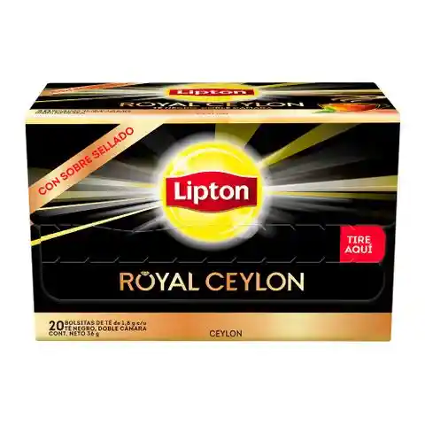 Lipton Té Negro Royal Ceylon 