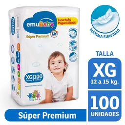 Pañal Emu Baby Super Premiumxg 100