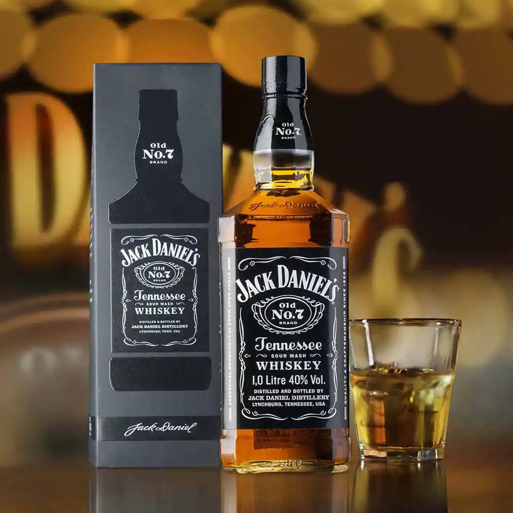 Jack Daniels Whiskey Old 7 Tennessee