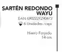 Wayu Sarten Redondo Iron Cast