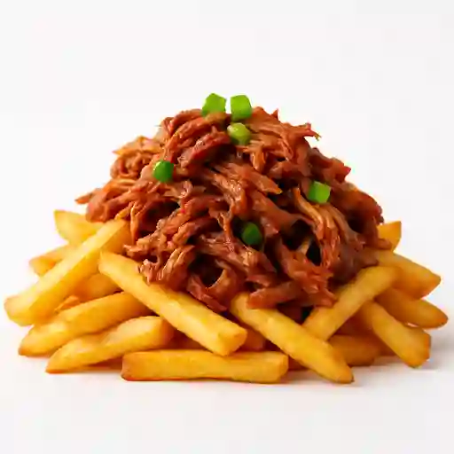 Papas Fritas con Chancho