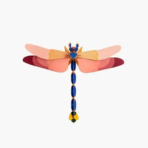 Figura Armable Insecto Grande Giant Dragonfly