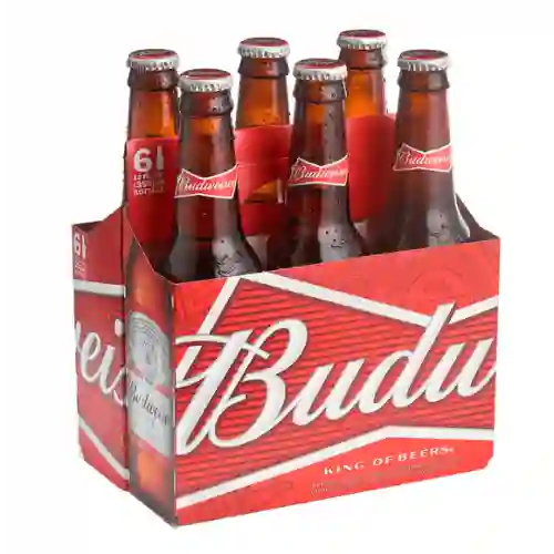 Six Pack Budweiser 355 ml