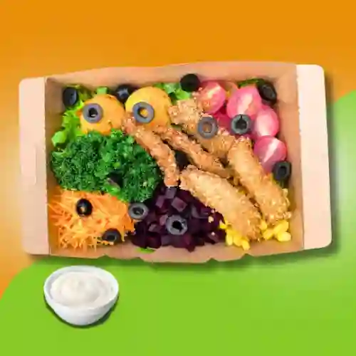 Super Bowl de Chicken Crispy