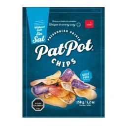 Patpot Chips Papa Patagonia Sin Sal