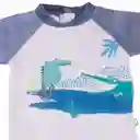 Conjunto Plush Bebe Niño Azul Pillin 6 M