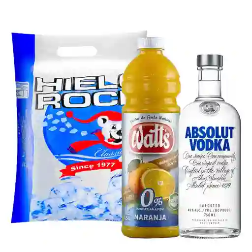 Combo Vodka Absolut Naranja Light