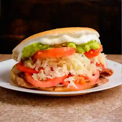 Hamburguesa Churrasco Completo