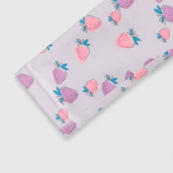 Pata Estampada de Bebé Niña Lila Talla 6/9M Colloky