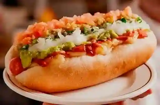 Completo Alemán+Papas Fritas