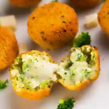 Croqueta Brócoli con Queso Vegano