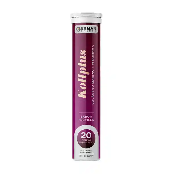 German Energy Suplemento Alimenticio Kollplus + Vitamina C