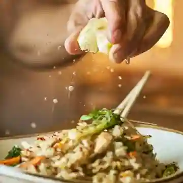 Fried Rice Chicken Pops