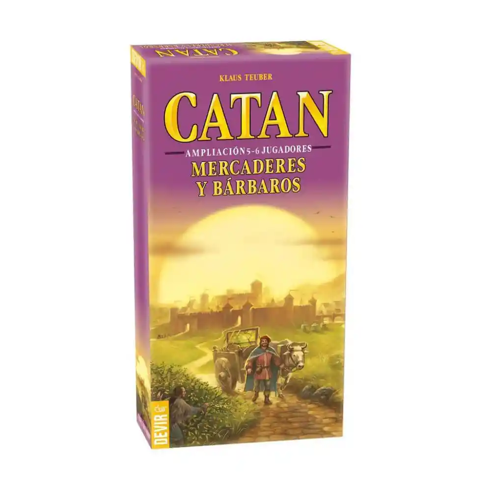 Juego de Mesa Catan Mercaderes y Bárbaros Expansión