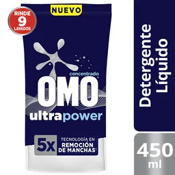 Detergente Liquido Omo 450ml